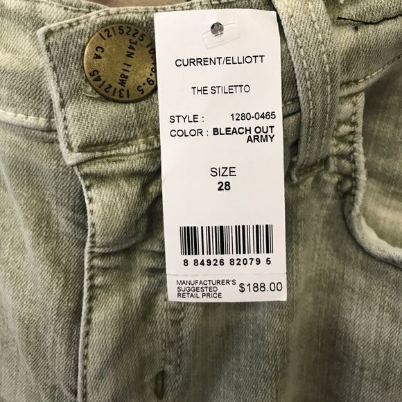 Current Elliott The Stiletto Cropped Skinny - Picture 6 of 7